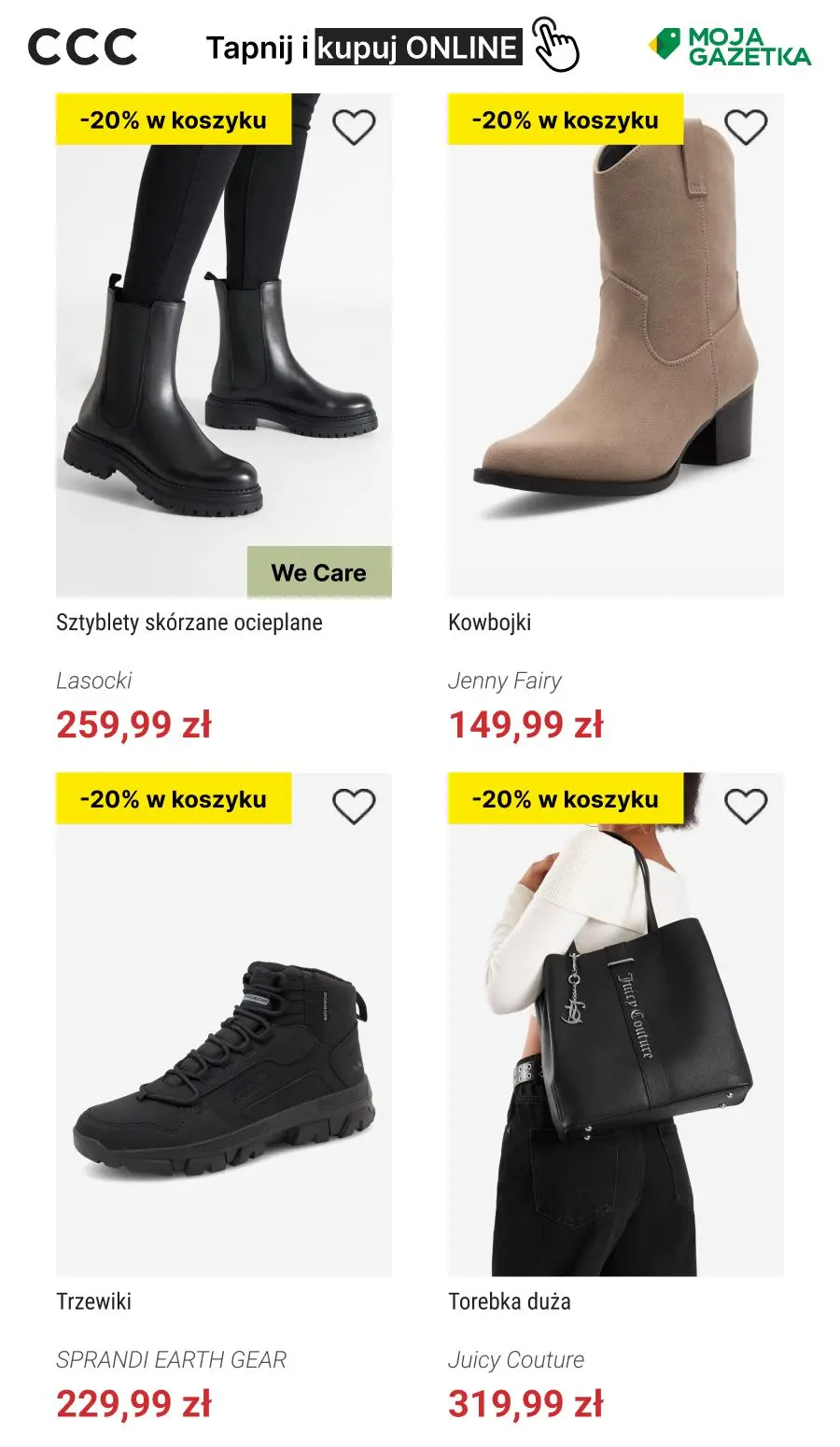 gazetka promocyjna CCC -20% na zakupy 🎀 - Strona 2