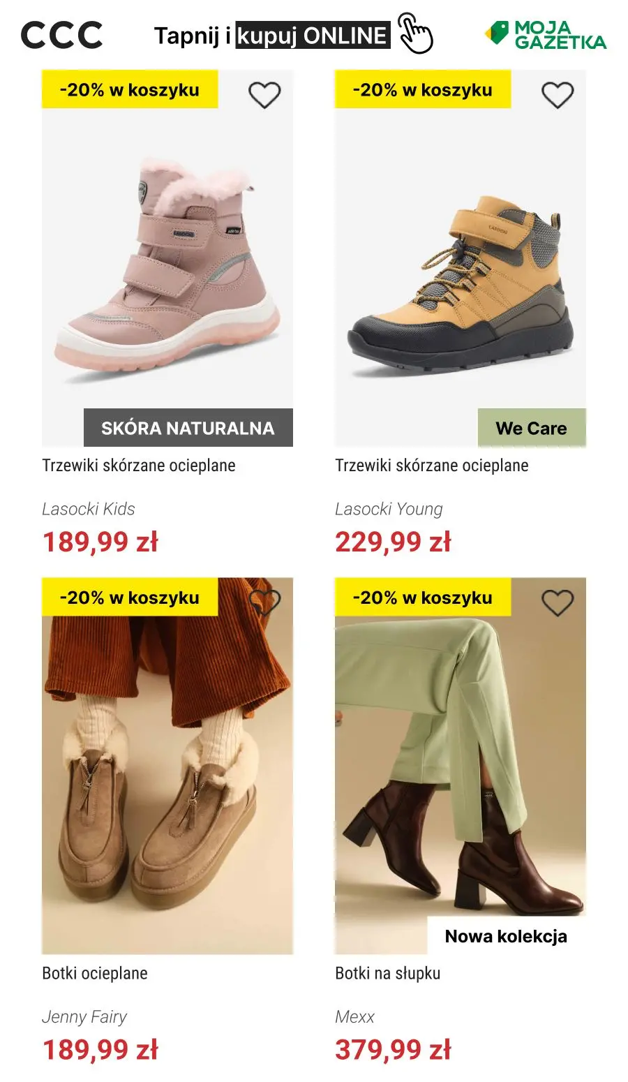 gazetka promocyjna CCC -20% na zakupy 🎀 - Strona 3