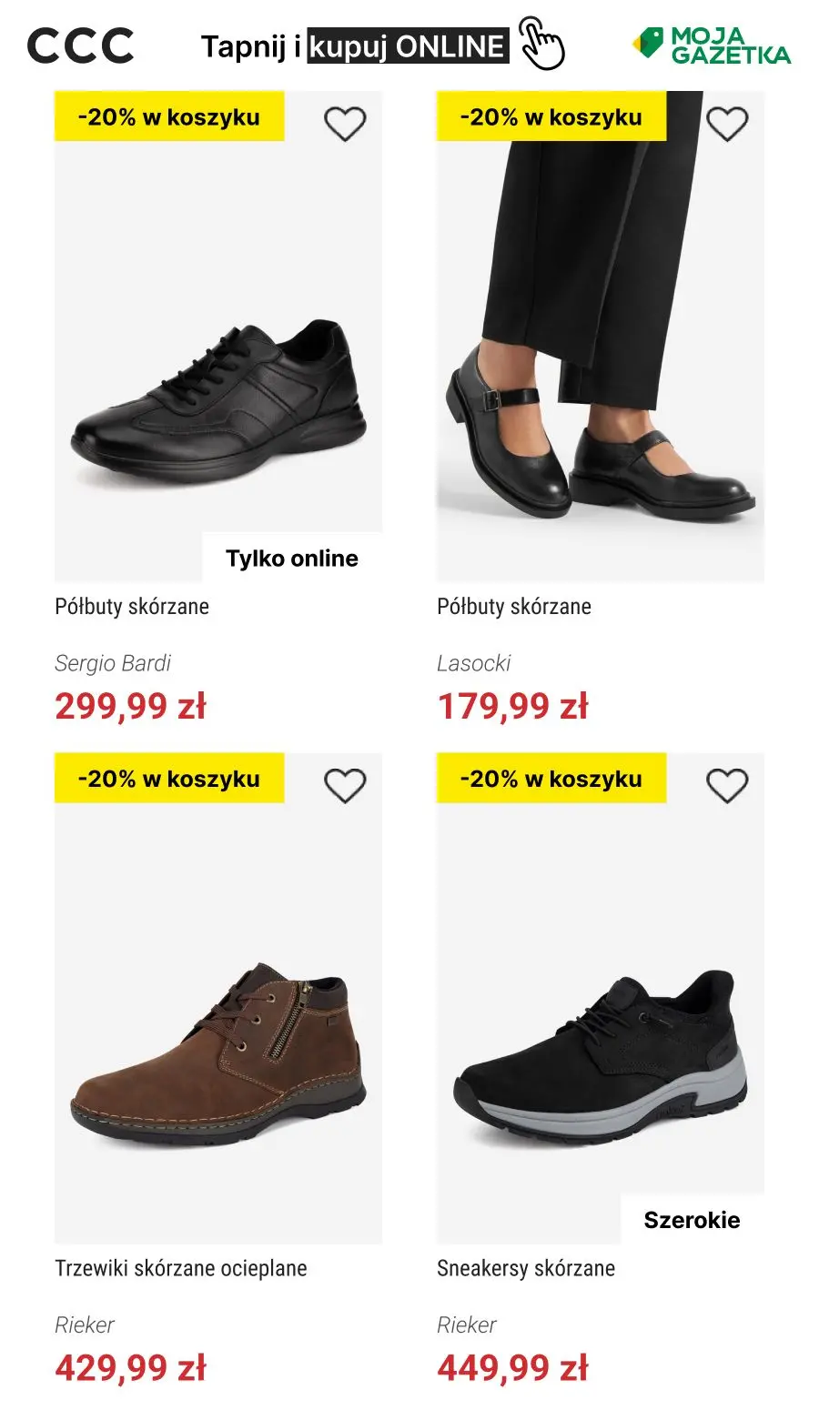 gazetka promocyjna CCC -20% na zakupy 🎀 - Strona 9