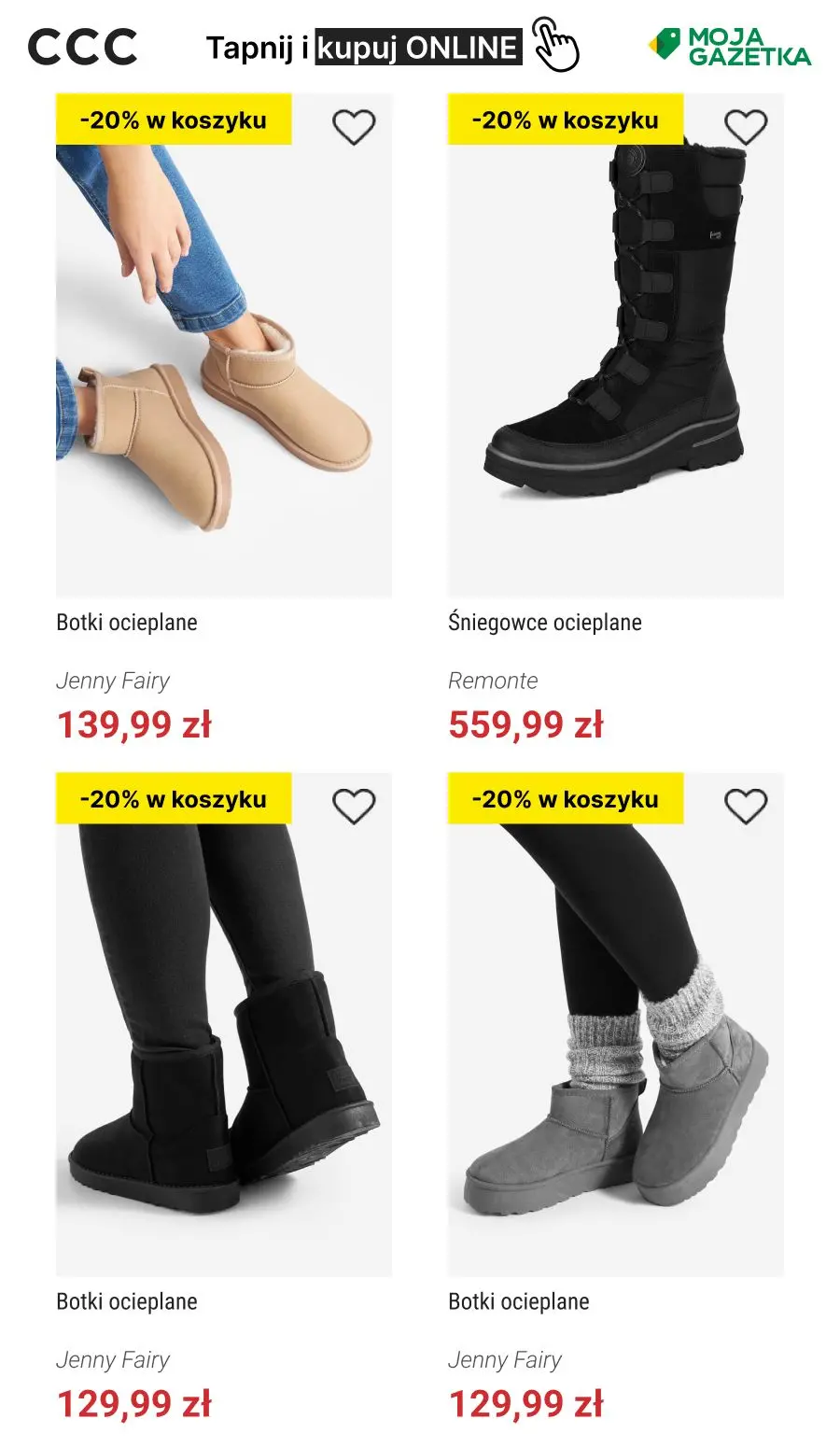 gazetka promocyjna CCC -20% na zakupy 🎀 - Strona 10