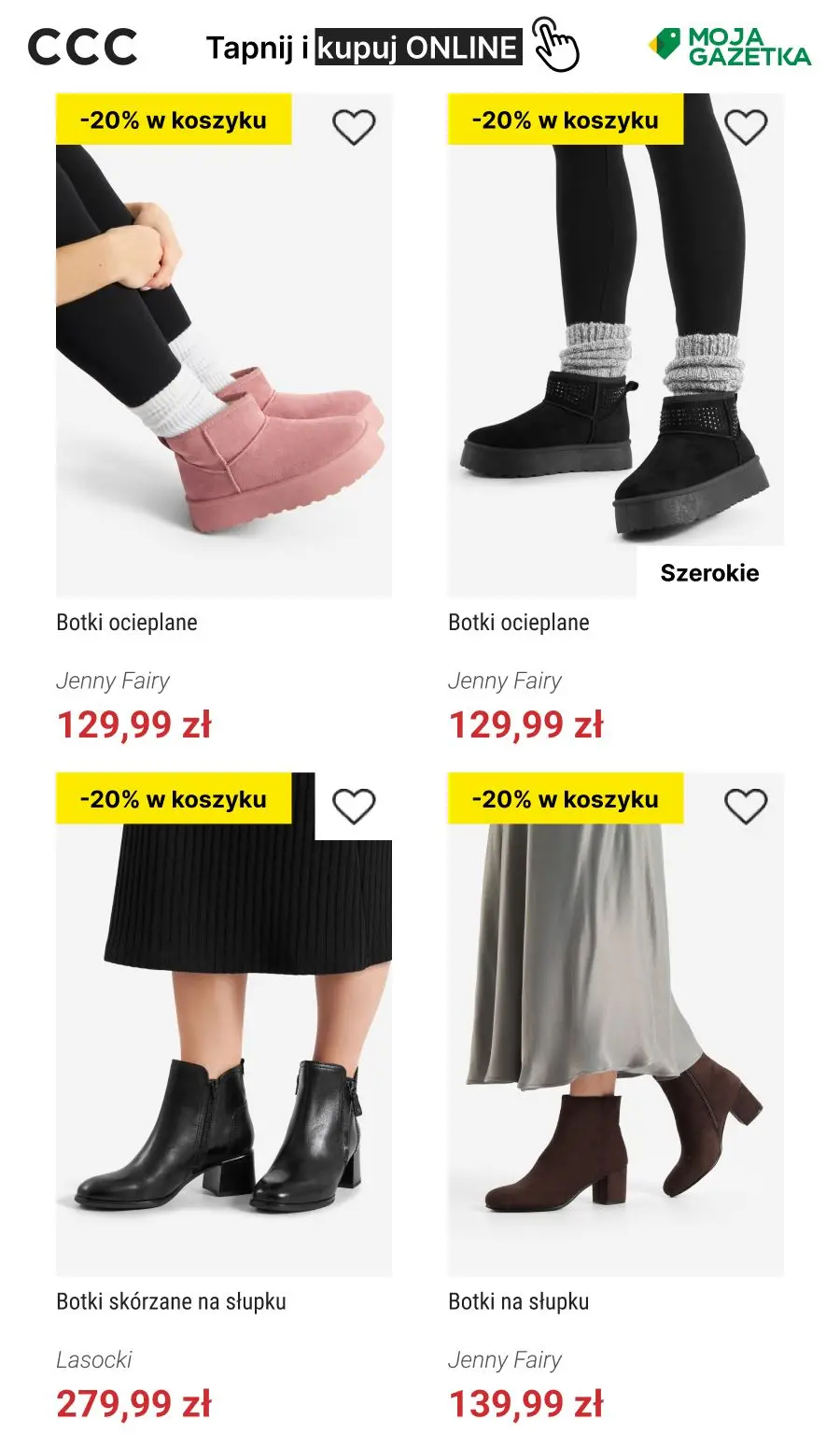 gazetka promocyjna CCC -20% na zakupy 🎀 - Strona 11