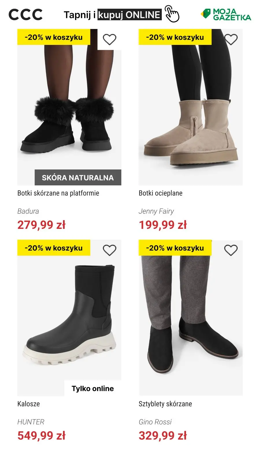 gazetka promocyjna CCC -20% na zakupy 🎀 - Strona 13