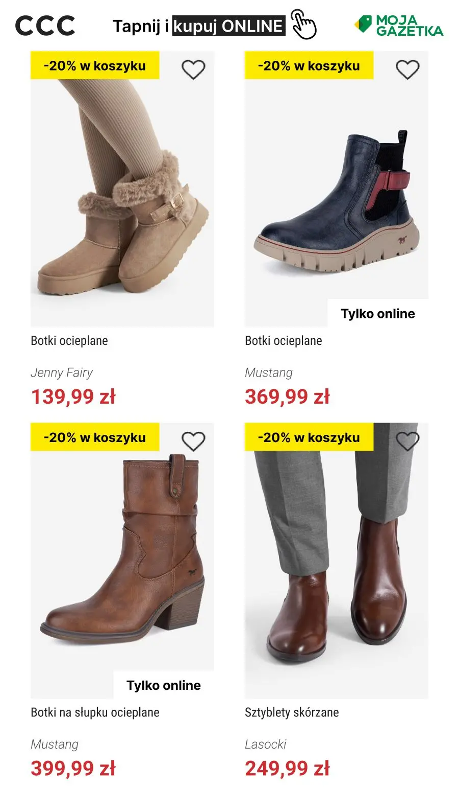 gazetka promocyjna CCC -20% na zakupy 🎀 - Strona 14