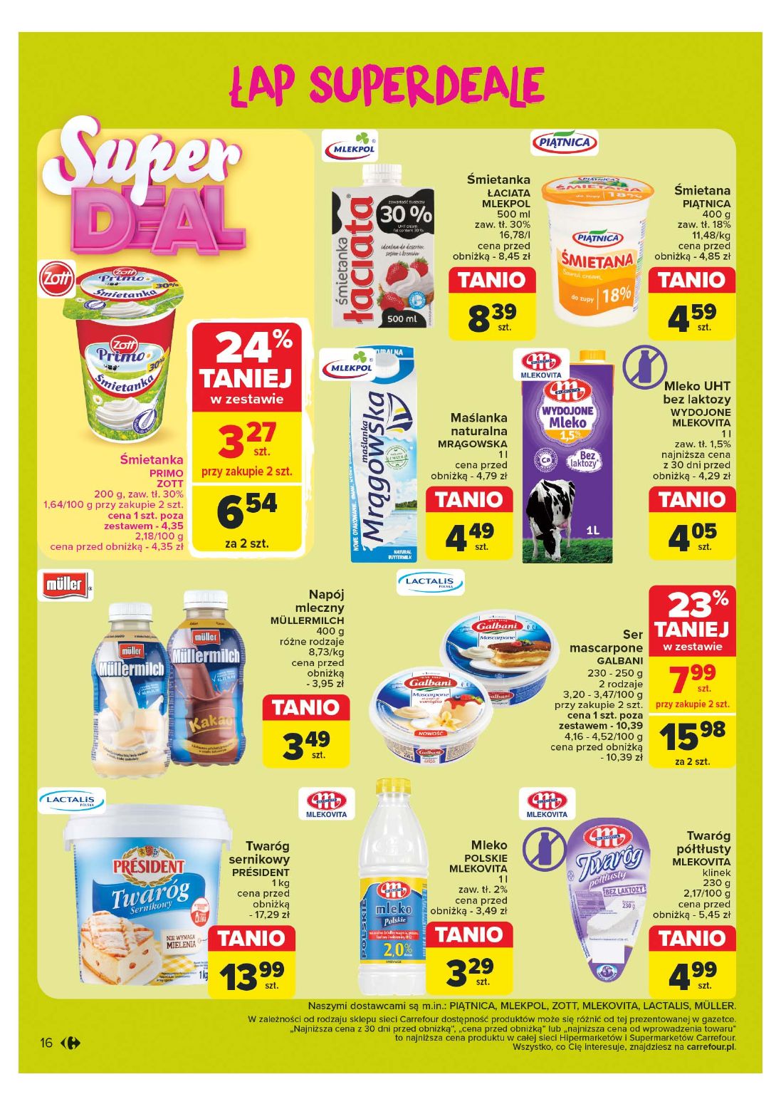 gazetka promocyjna Carrefour Market Super DEAL! - Strona 16