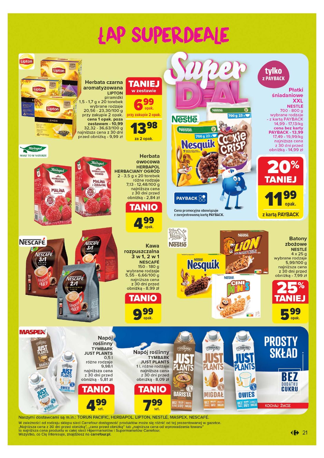 gazetka promocyjna Carrefour Market Super DEAL! - Strona 21