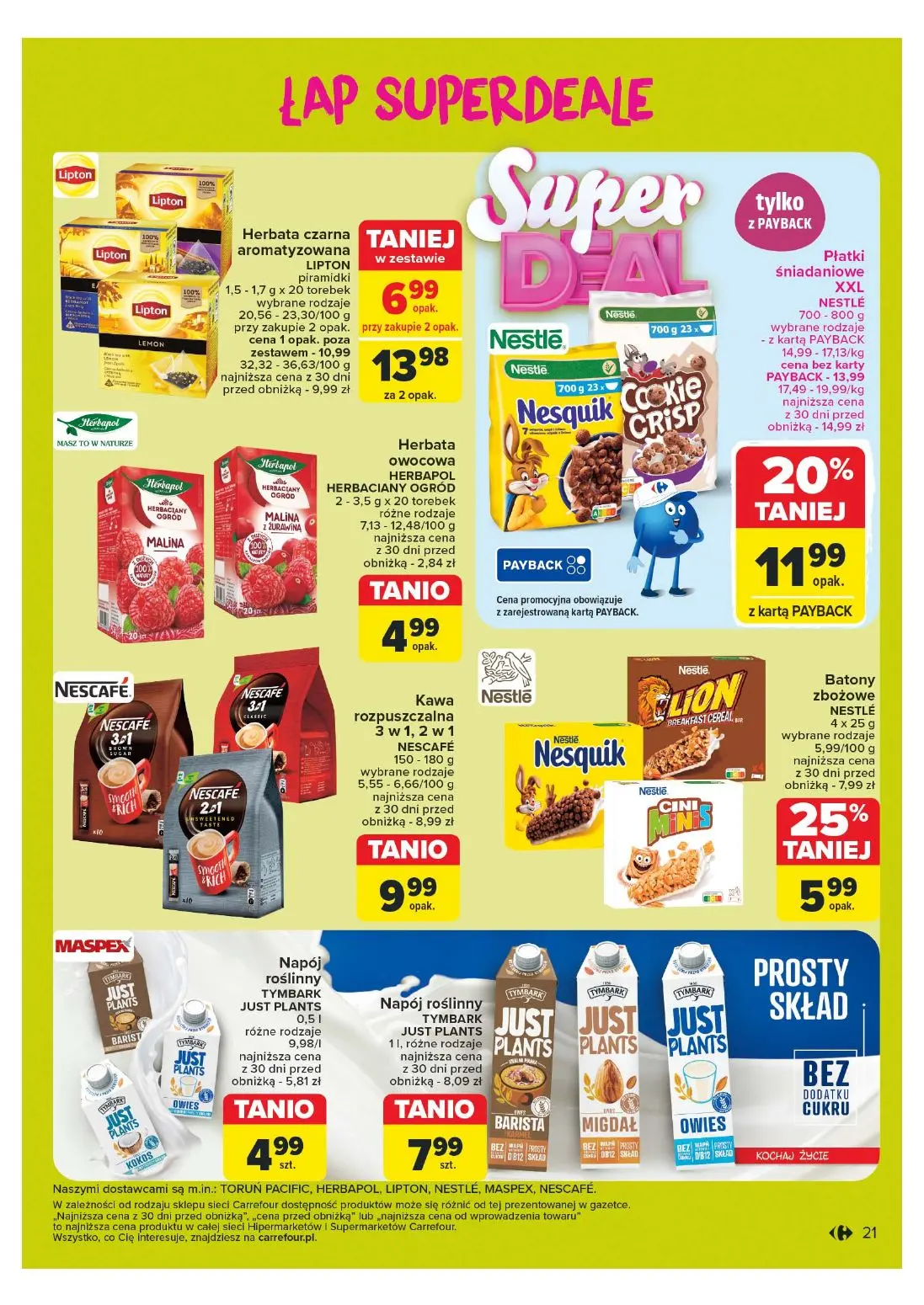 gazetka promocyjna Carrefour Market Super DEAL! - Strona 21