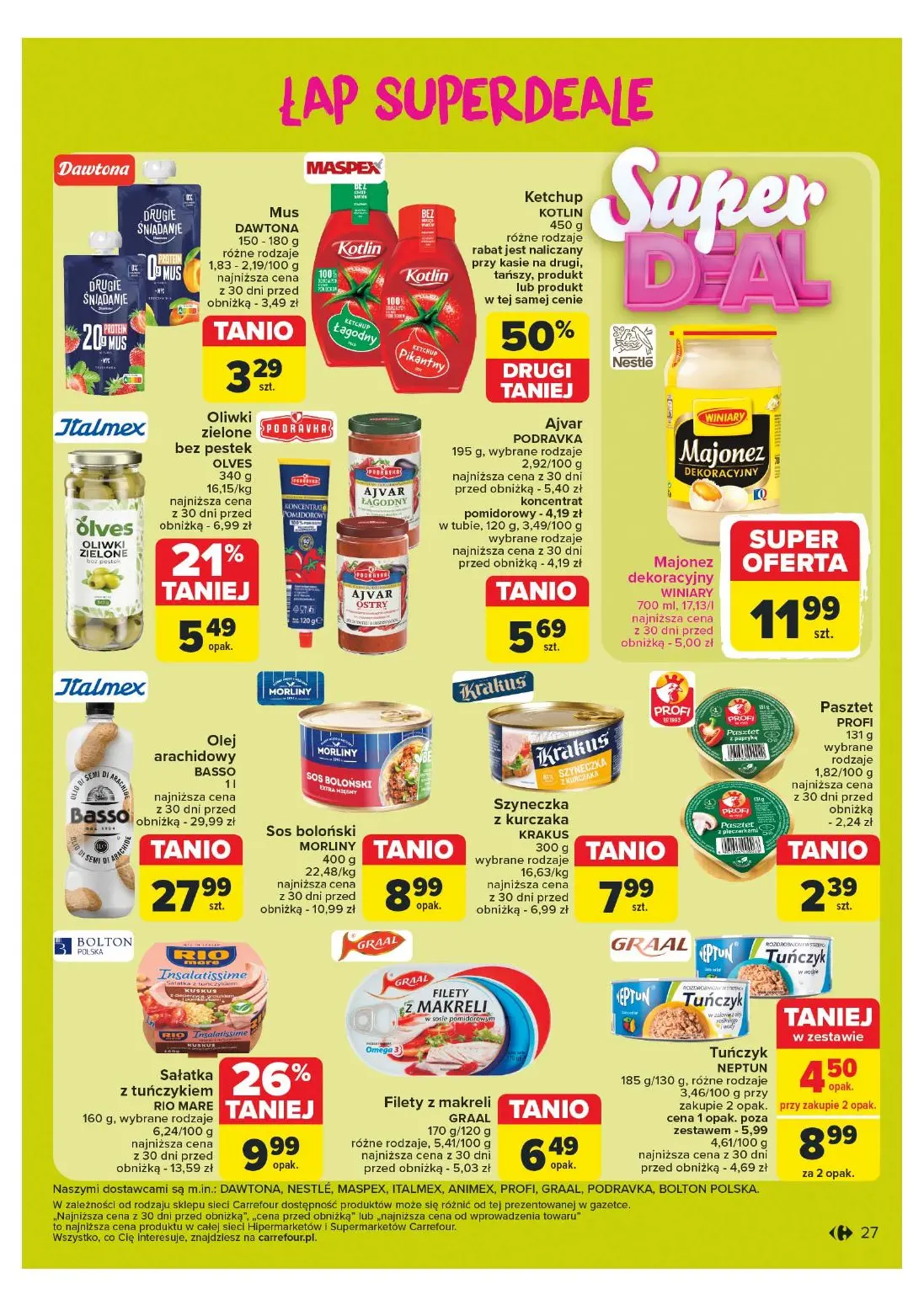 gazetka promocyjna Carrefour Market Super DEAL! - Strona 27