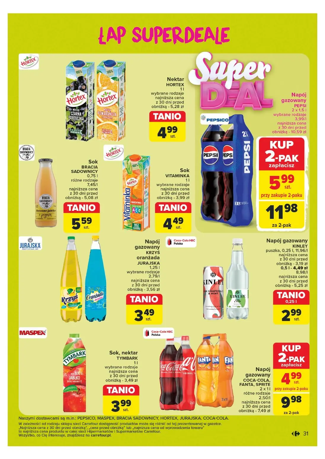 gazetka promocyjna Carrefour Market Super DEAL! - Strona 31