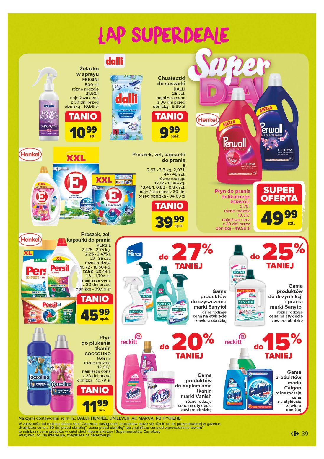 gazetka promocyjna Carrefour Market Super DEAL! - Strona 39