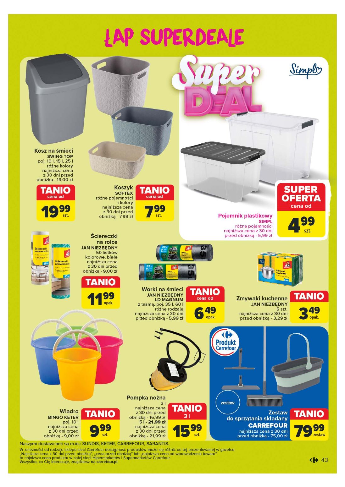 gazetka promocyjna Carrefour Market Super DEAL! - Strona 43