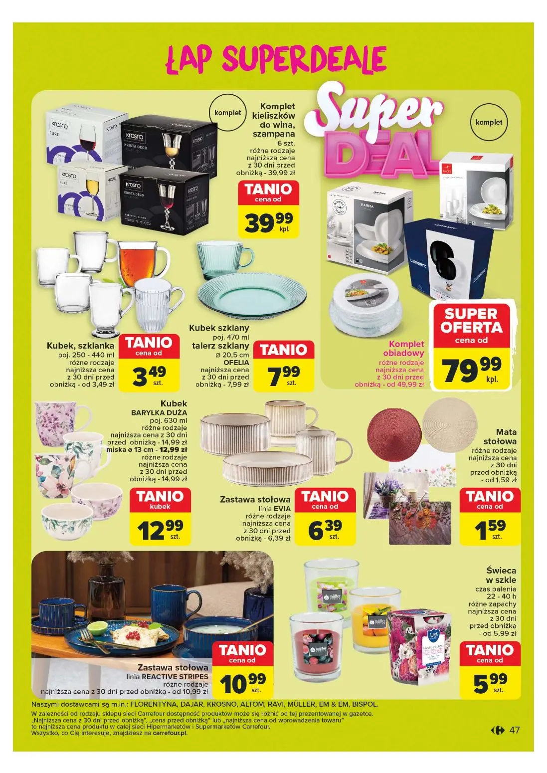 gazetka promocyjna Carrefour Market Super DEAL! - Strona 47