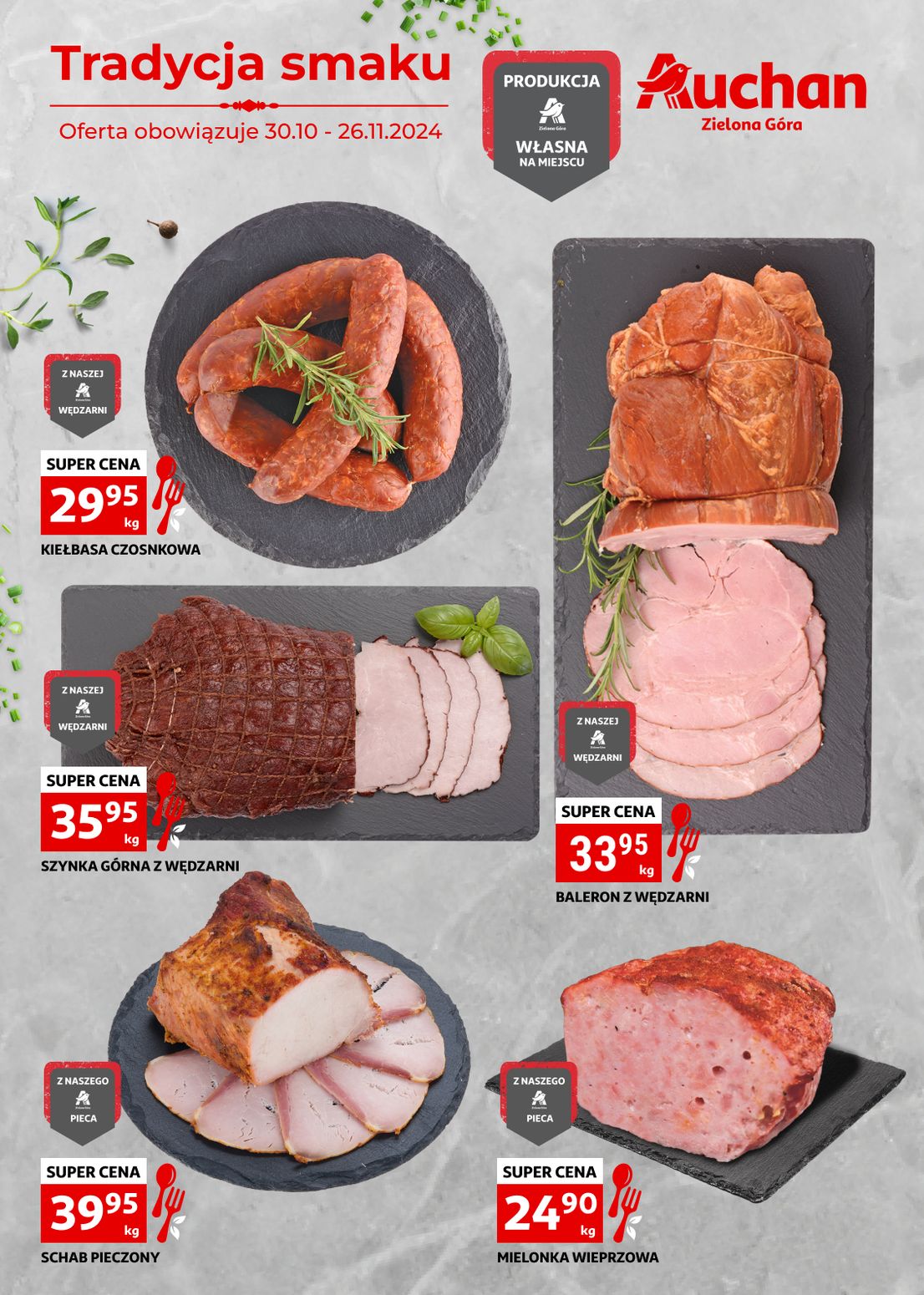 gazetka promocyjna Auchan Zielona Góra - Garmaż - Strona 2