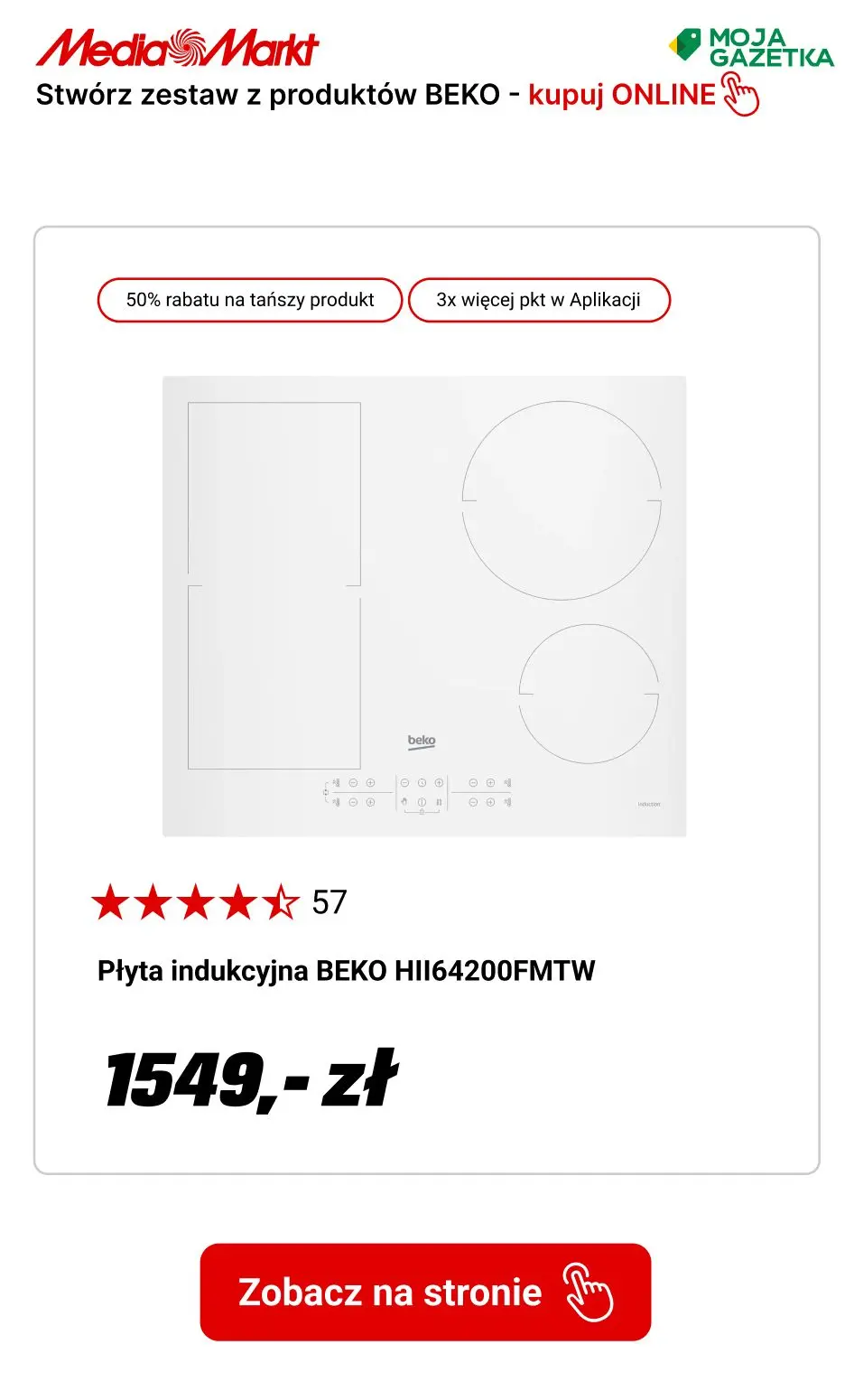 gazetka promocyjna Media Markt W zestawie TANIEJ! Stwórz zestaw 2 produktów BEKO i zgarnij tańszy za 50% ceny. - Strona 13