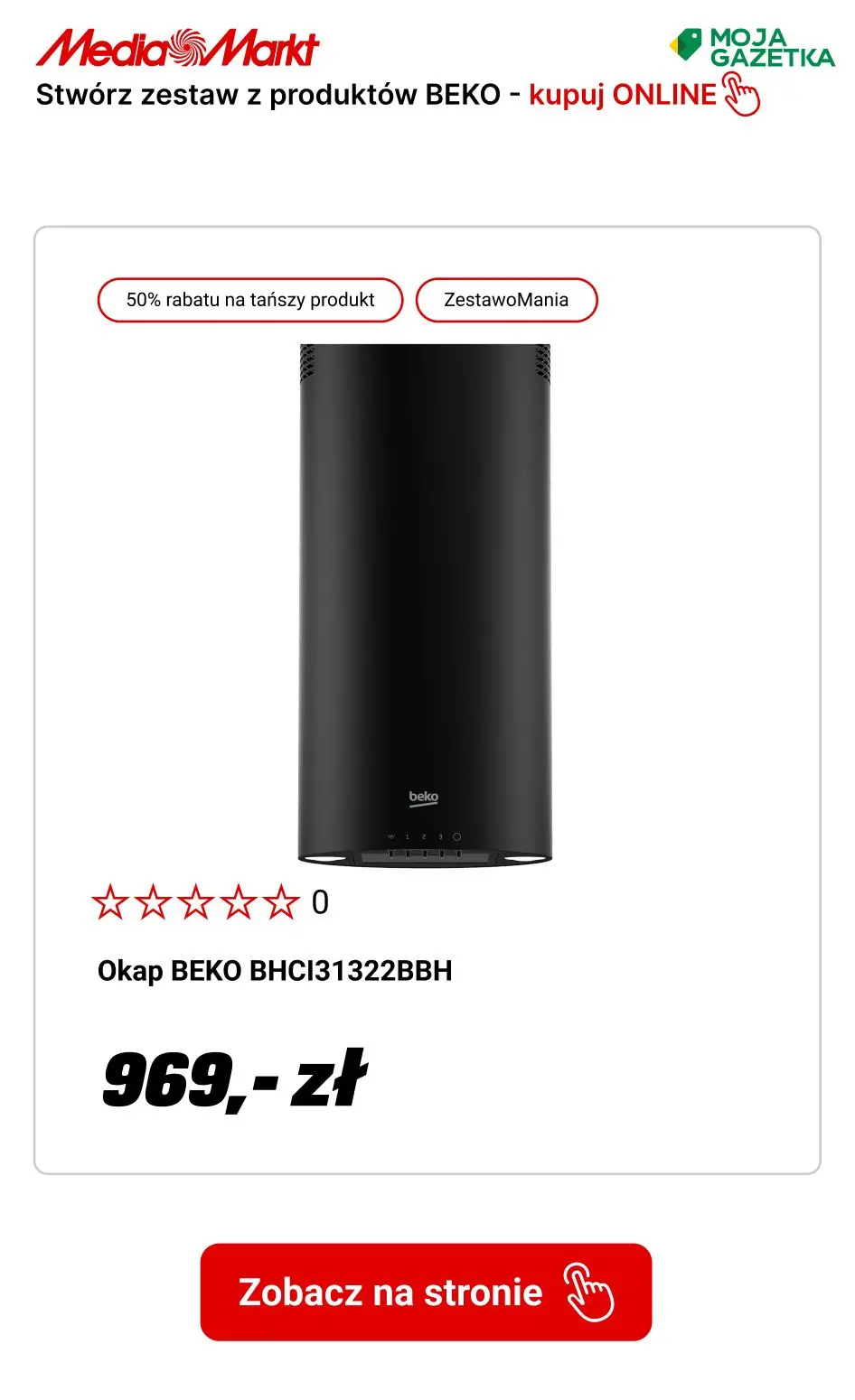 gazetka promocyjna Media Markt W zestawie TANIEJ! Stwórz zestaw 2 produktów BEKO i zgarnij tańszy za 50% ceny. - Strona 31