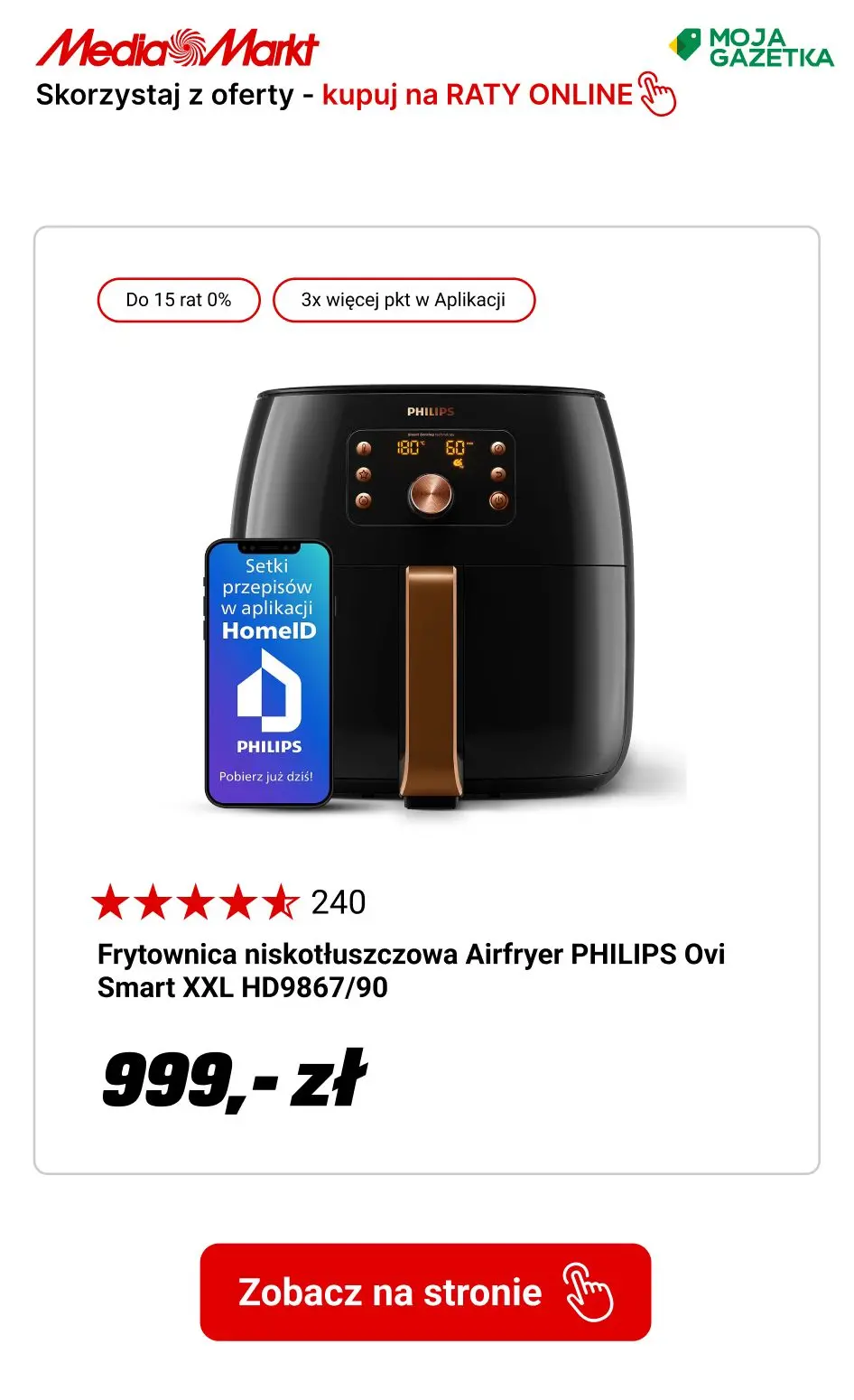 gazetka promocyjna Media Markt Zakupy na RATY! Skorzystaj z oferty i w tym roku NIE PŁACISZ! - Strona 16