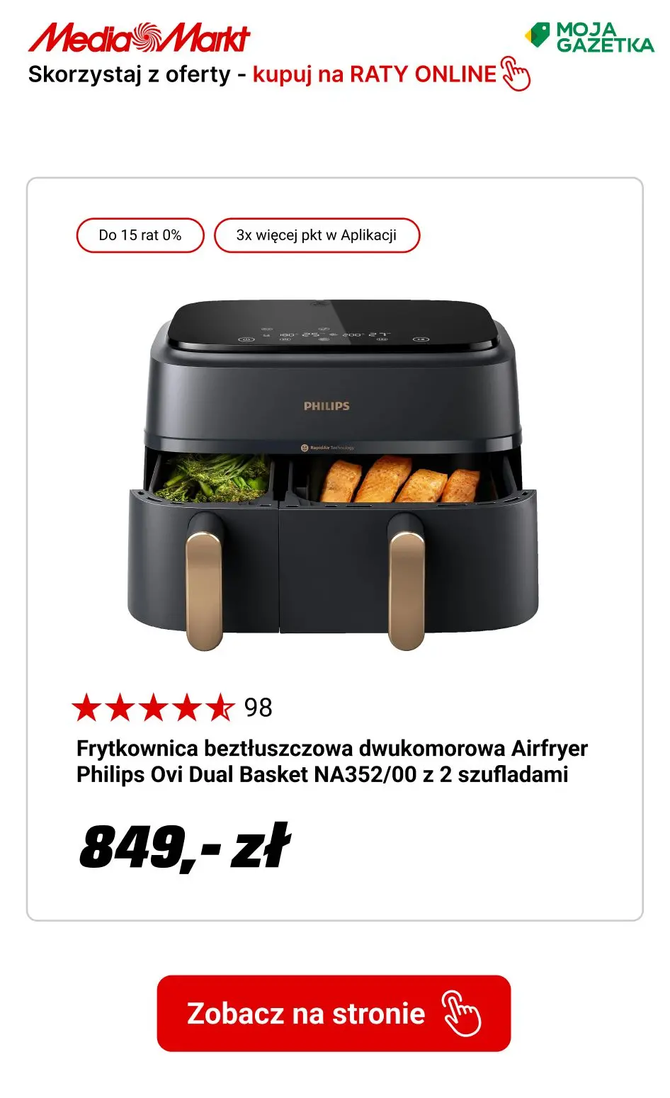 gazetka promocyjna Media Markt Zakupy na RATY! Skorzystaj z oferty i w tym roku NIE PŁACISZ! - Strona 21