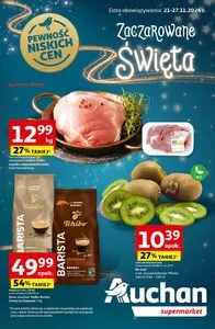 Gazetka promocyjna Auchan Supermarket, ważna od 2024-11-21 do 2024-11-27.