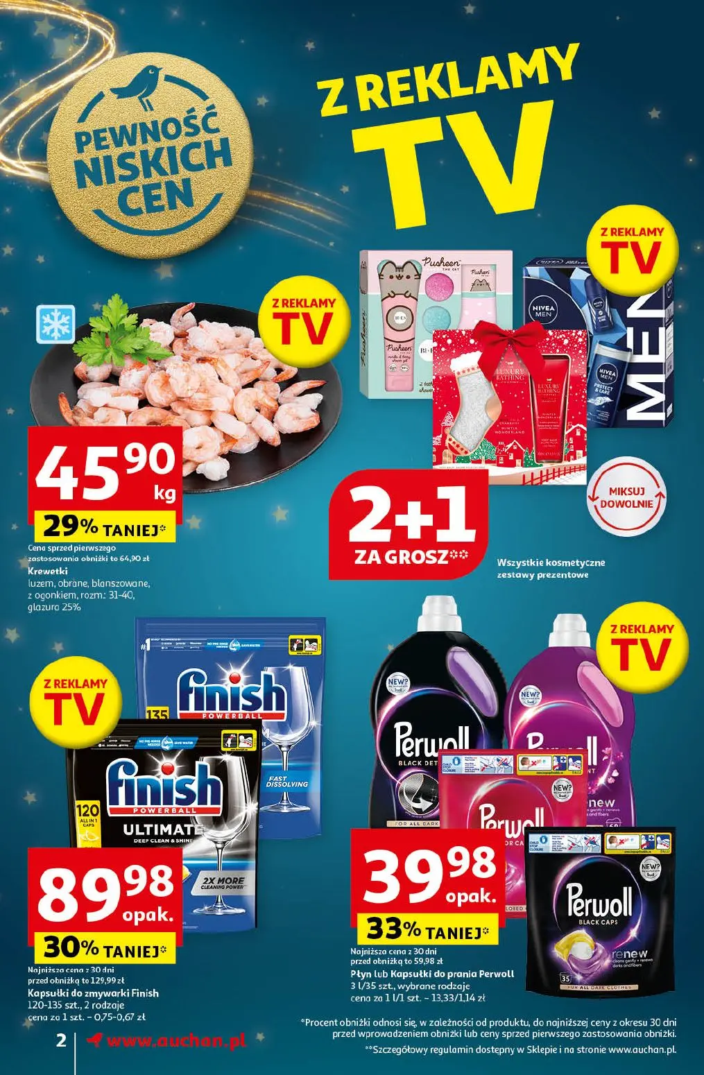 gazetka promocyjna Auchan Supermarket Zaczarowane Święta - Strona 2