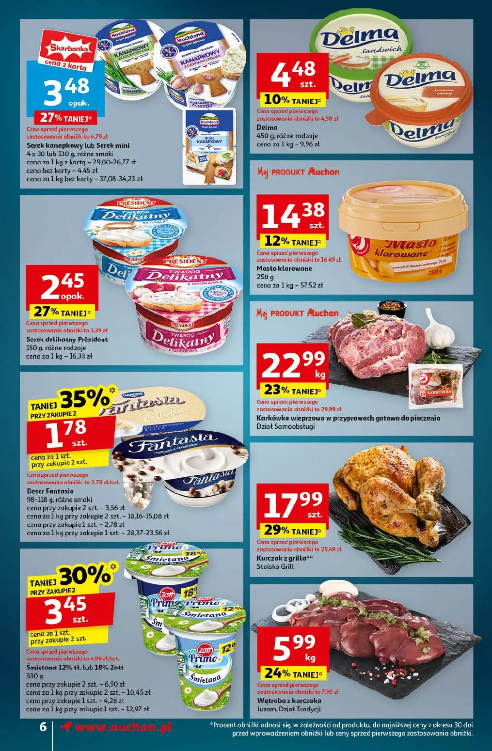 gazetka promocyjna Auchan Supermarket Zaczarowane Święta - Strona 8