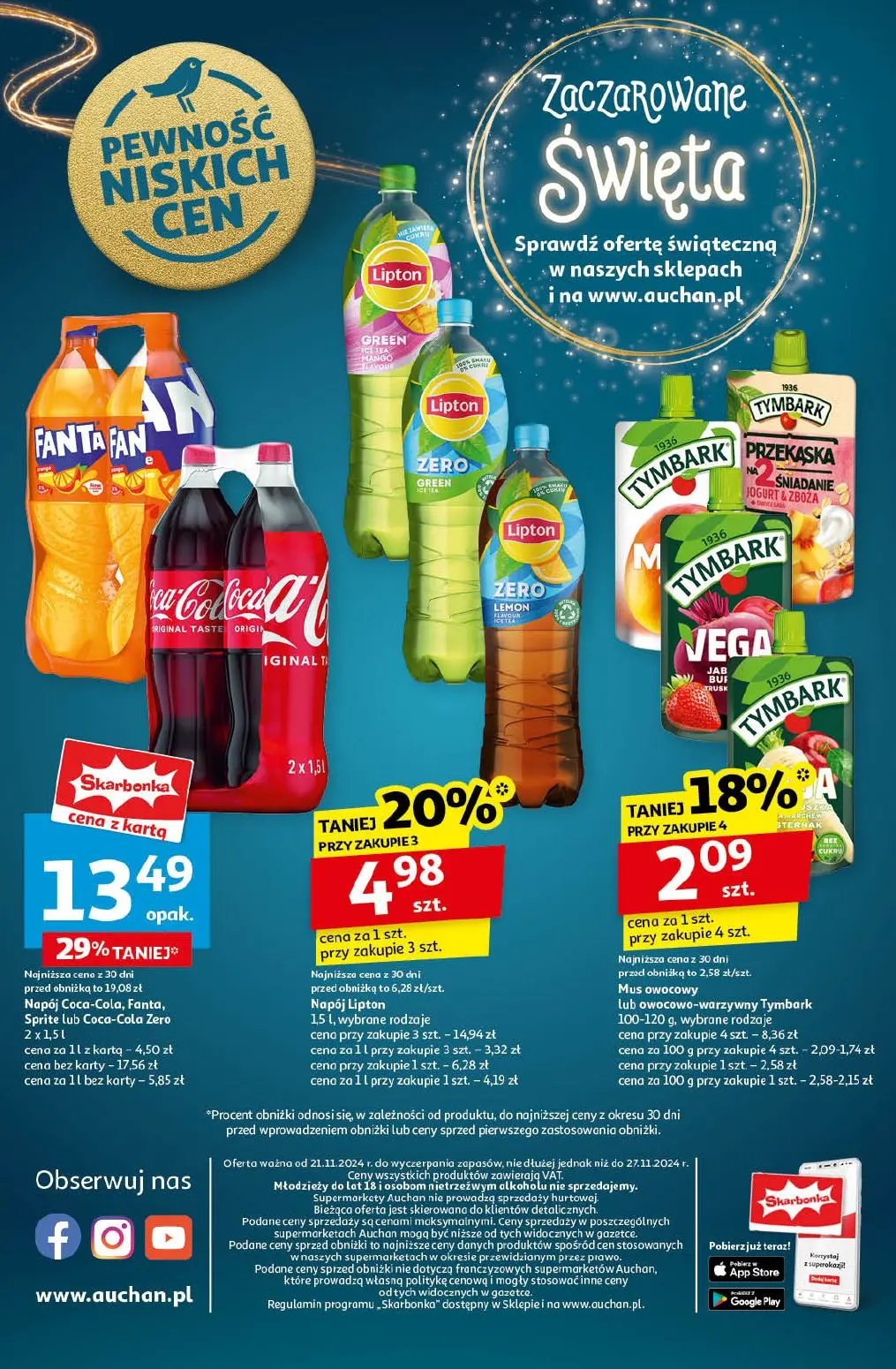 gazetka promocyjna Auchan Supermarket Zaczarowane Święta - Strona 14