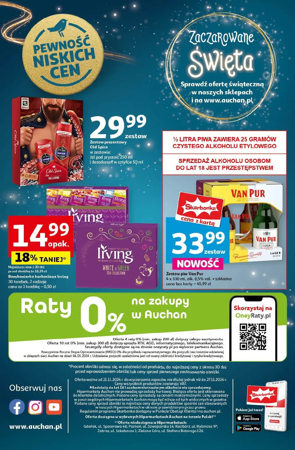 gazetka promocyjna Auchan Zaczarowane Święta - Strona 62