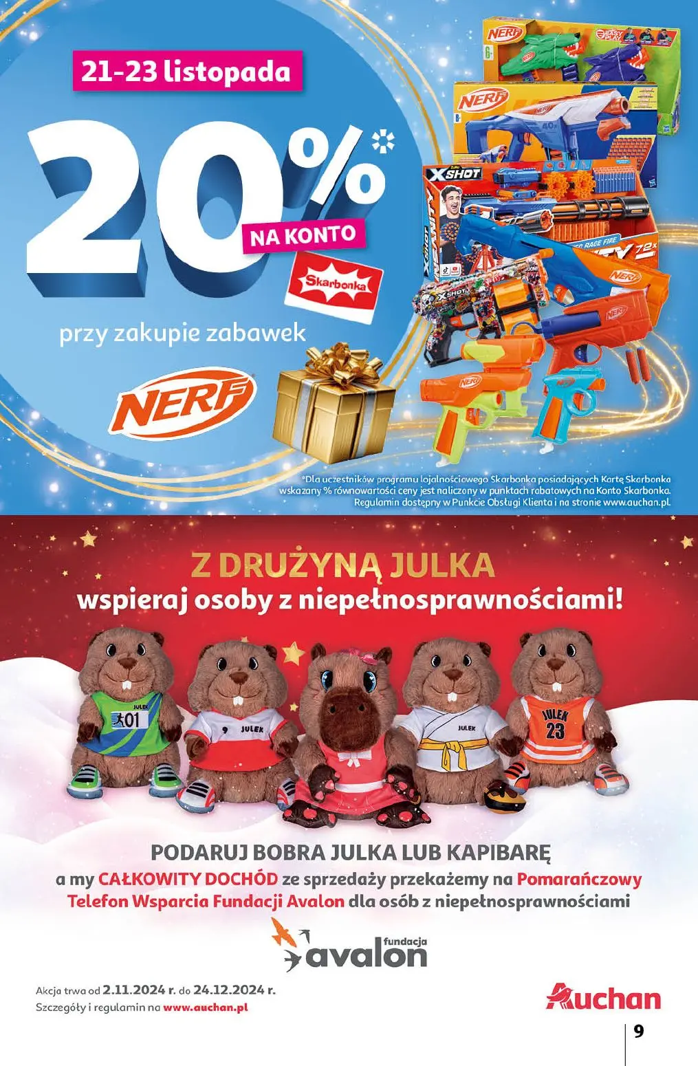 gazetka promocyjna Auchan Zaczarowane Święta - Strona 9