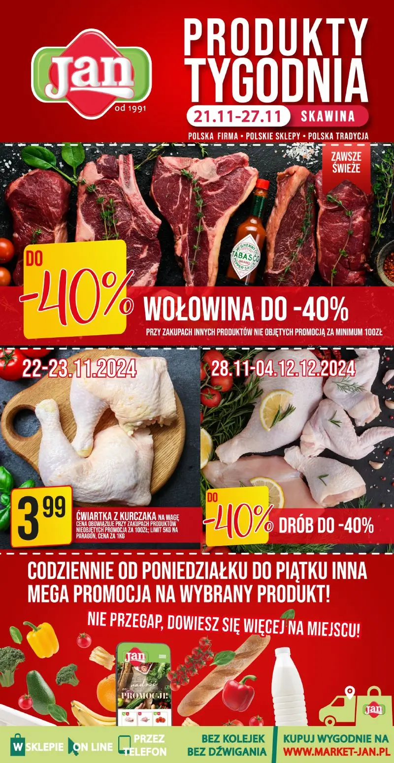 gazetka promocyjna Jan Skawina - Strona 1