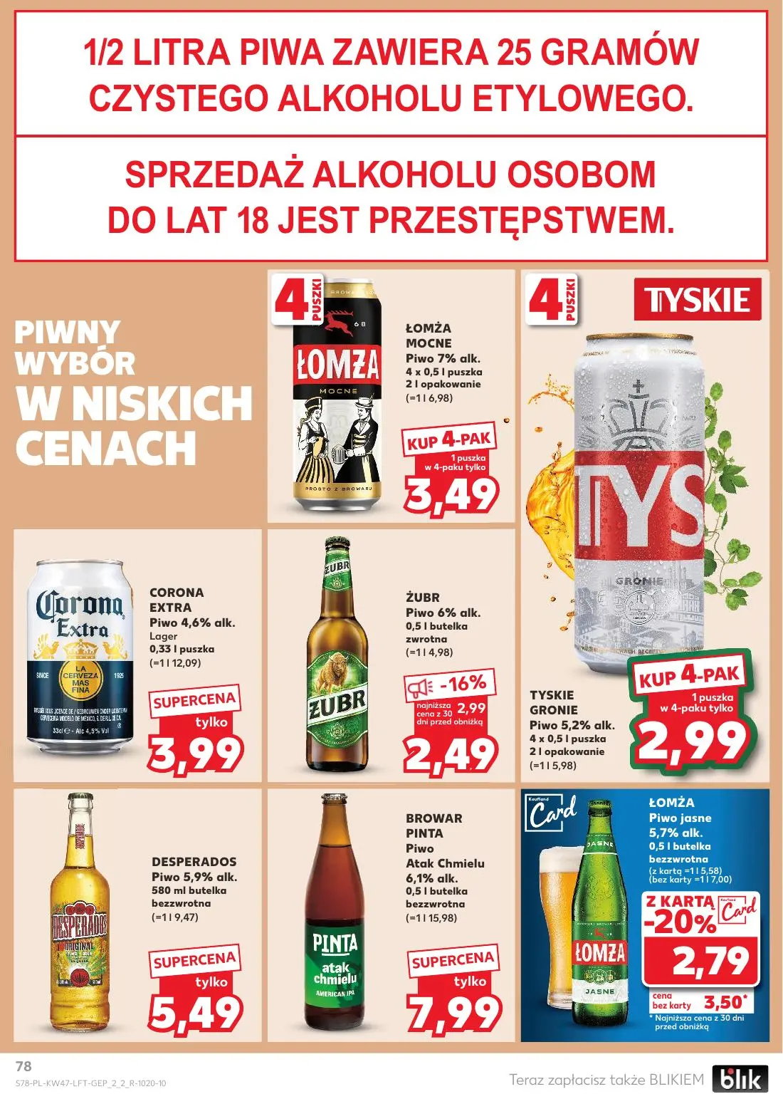 gazetka promocyjna Kaufland Gazetka tygodnia - Strona 78