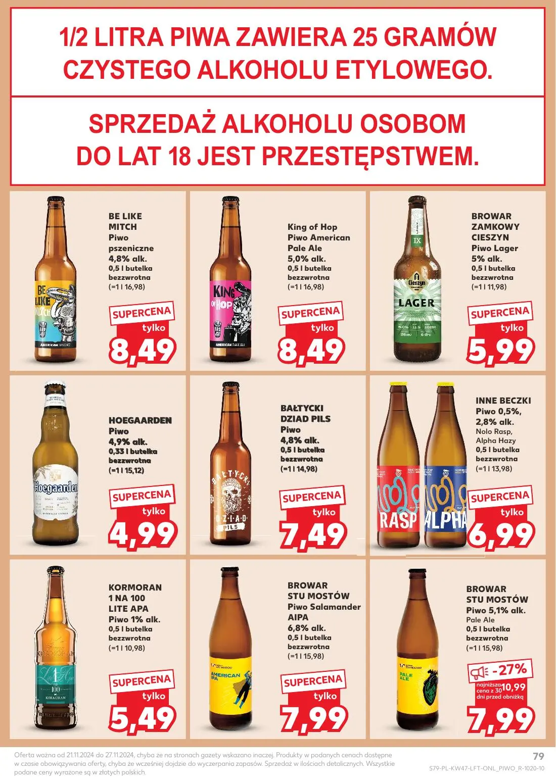 gazetka promocyjna Kaufland Gazetka tygodnia - Strona 79