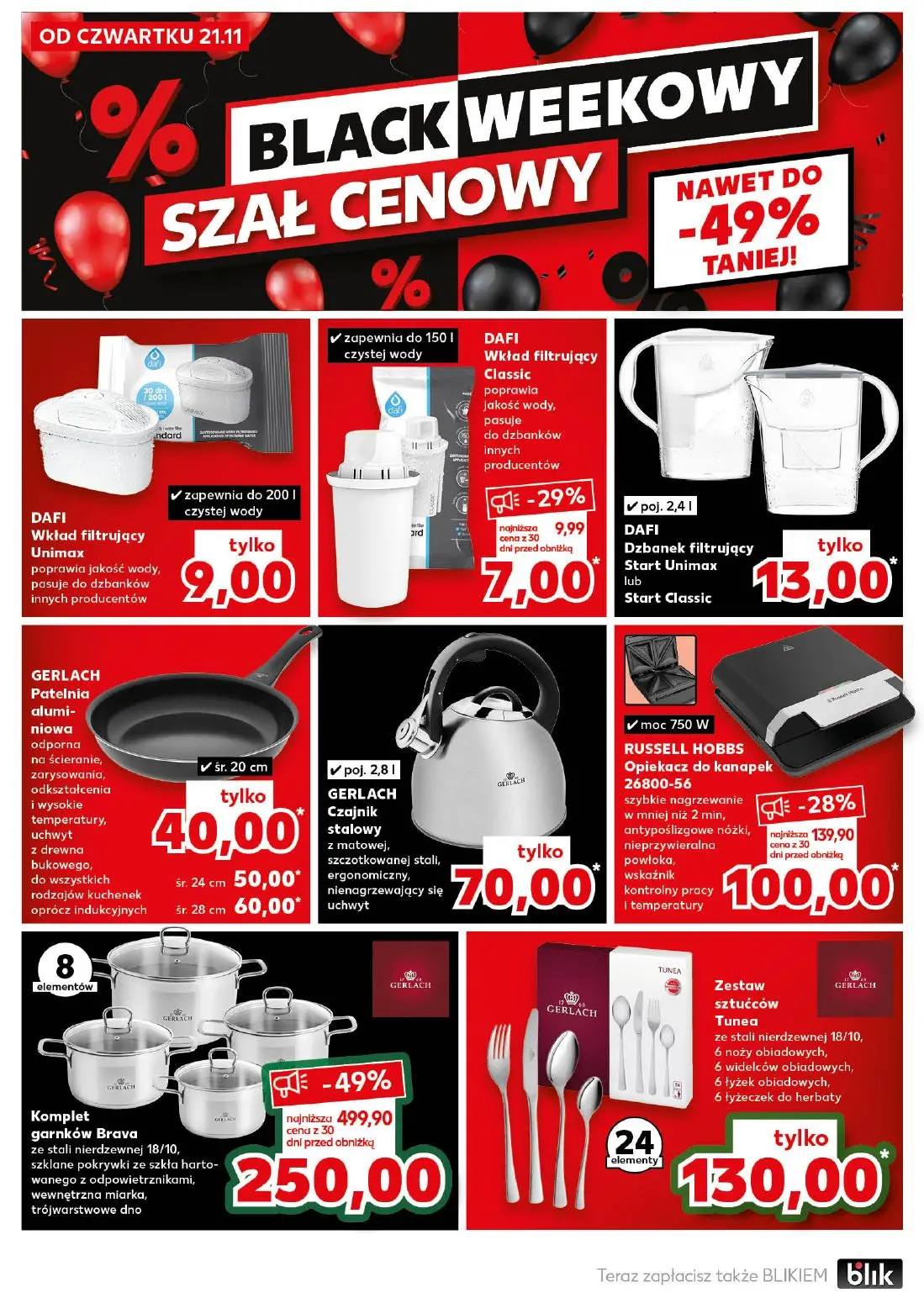 gazetka promocyjna Kaufland Black weekowy szał cenowy - Strona 4