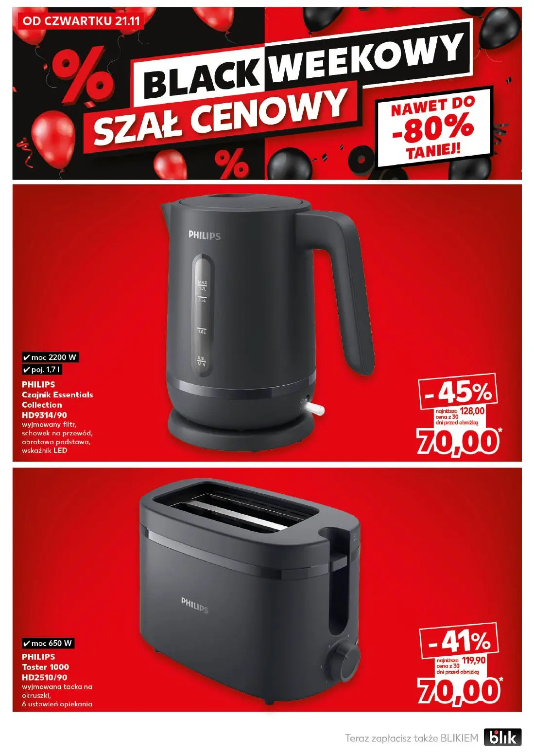 gazetka promocyjna Kaufland Black weekowy szał cenowy - Strona 12