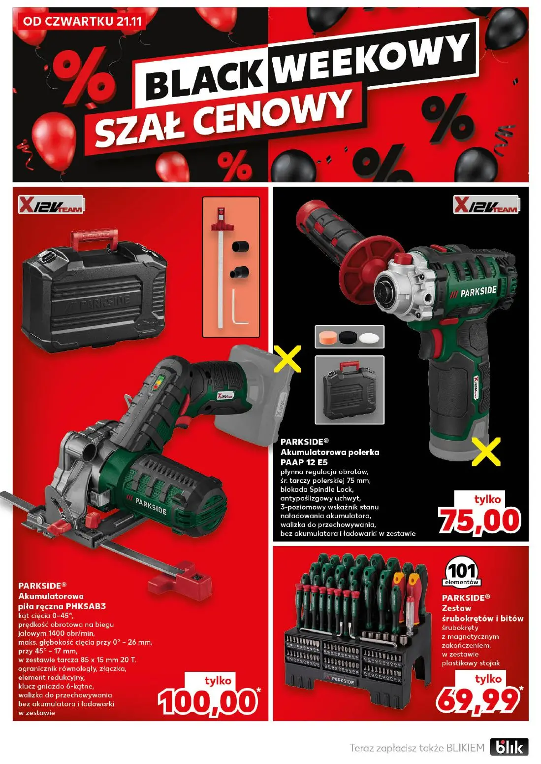 gazetka promocyjna Kaufland Black weekowy szał cenowy - Strona 20