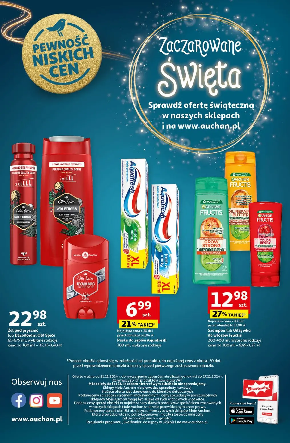 gazetka promocyjna Moje Auchan Zaczarowane Święta - Strona 10