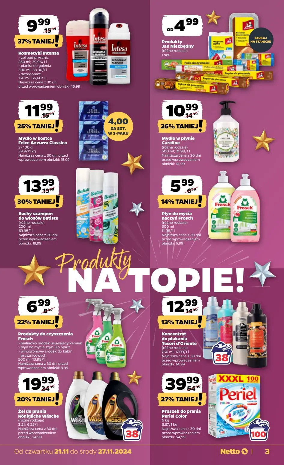 gazetka promocyjna NETTO Zadziwiająco tanie święta - Strona 3