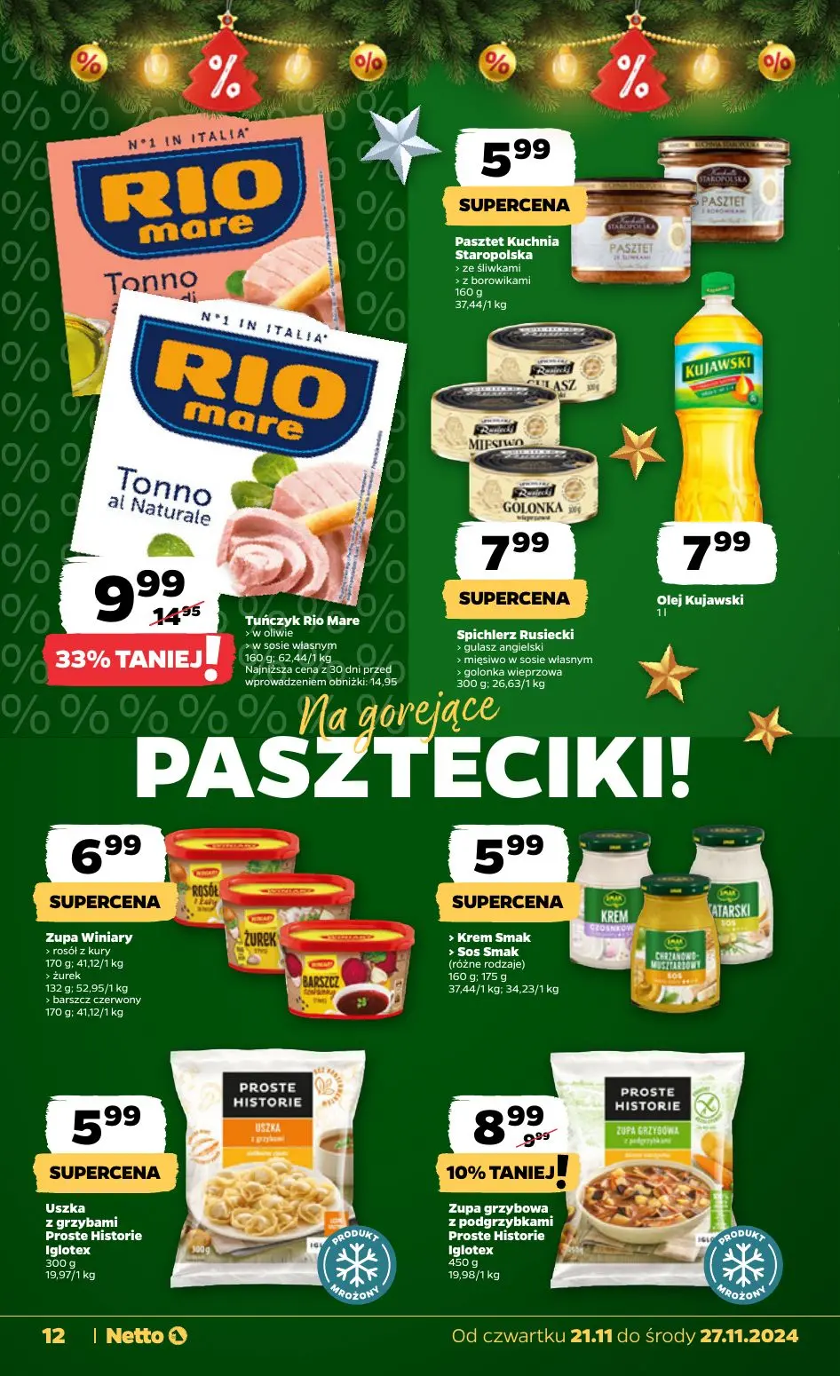 gazetka promocyjna NETTO Zadziwiająco tanie święta - Strona 12