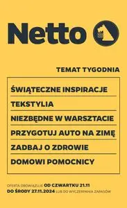 Gazetka promocyjna NETTO, ważna od 2024-11-21 do 2024-11-27.