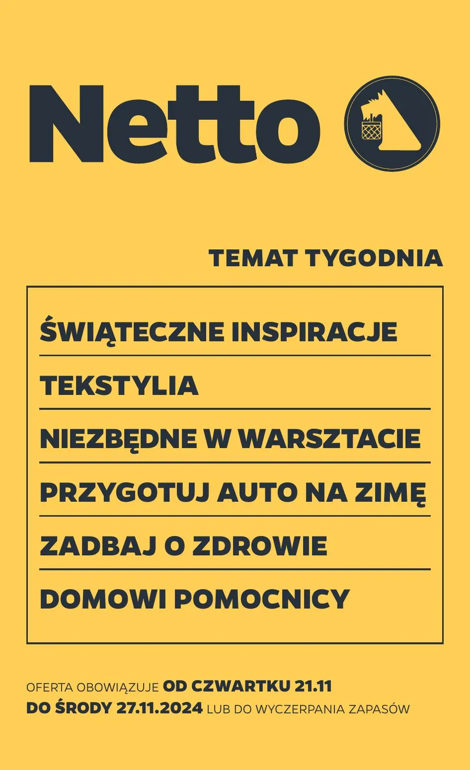 gazetka promocyjna NETTO Temat tygodnia - Strona 1