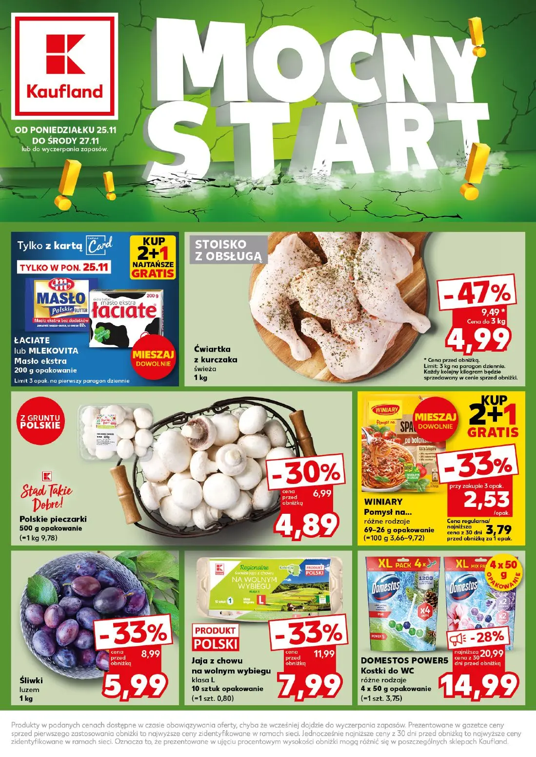 gazetka promocyjna Kaufland Mocny start - Strona 1