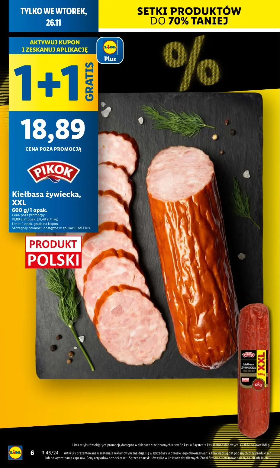 gazetka promocyjna LIDL Od poniedziałku - Strona 6