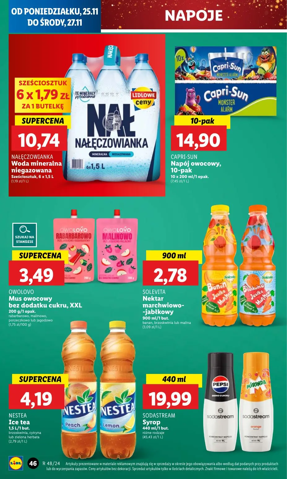 gazetka promocyjna LIDL Od poniedziałku - Strona 48