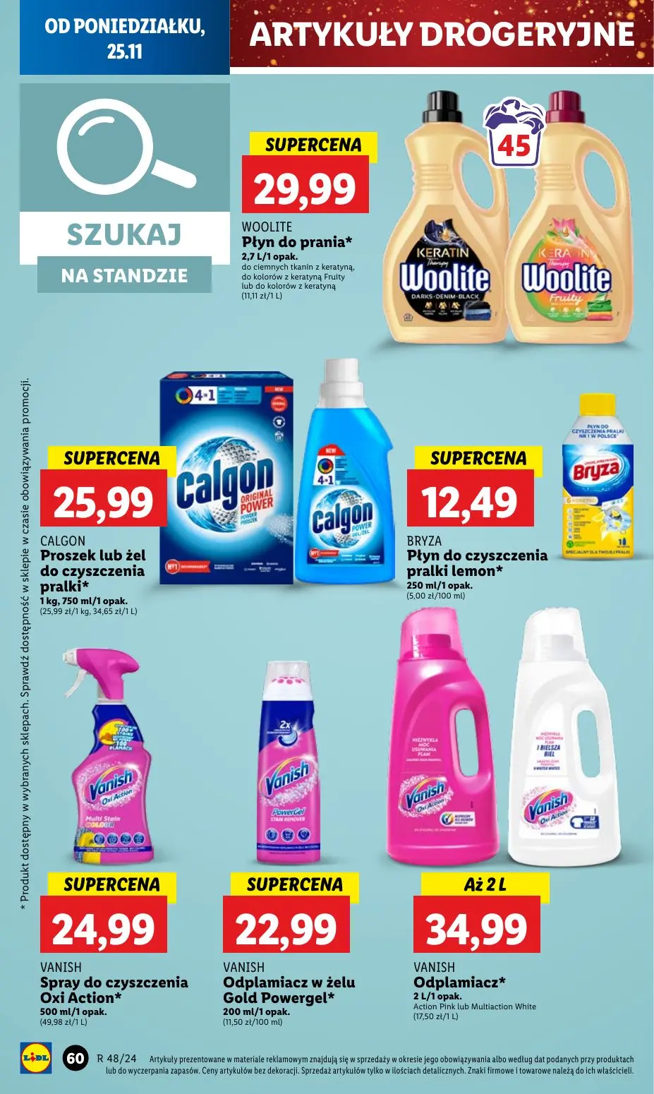 gazetka promocyjna LIDL Od poniedziałku - Strona 60