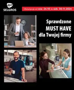 Gazetka promocyjna SELGROS, ważna od 2024-10-24 do 2024-11-30.