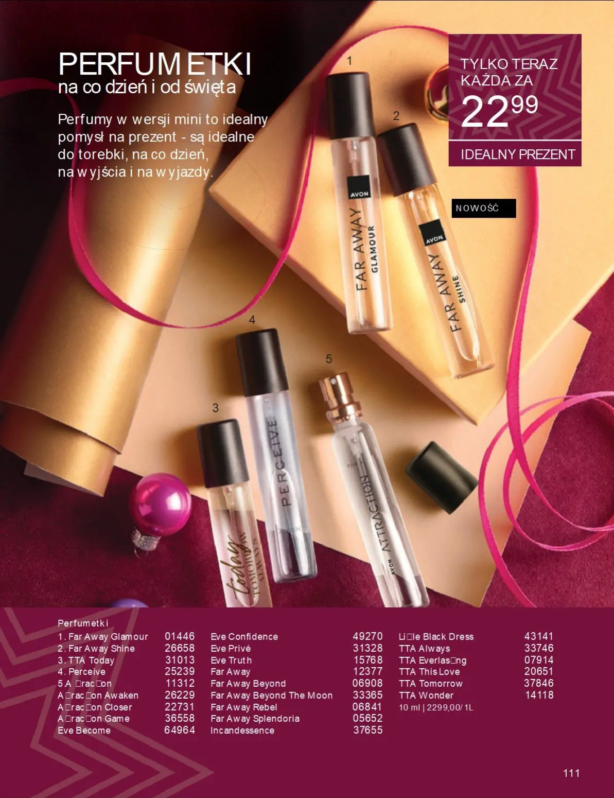 gazetka promocyjna AVON  - Strona 111