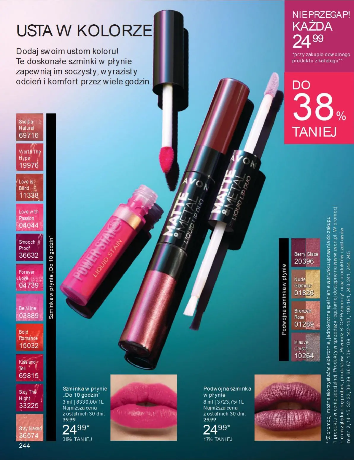 gazetka promocyjna AVON  - Strona 244