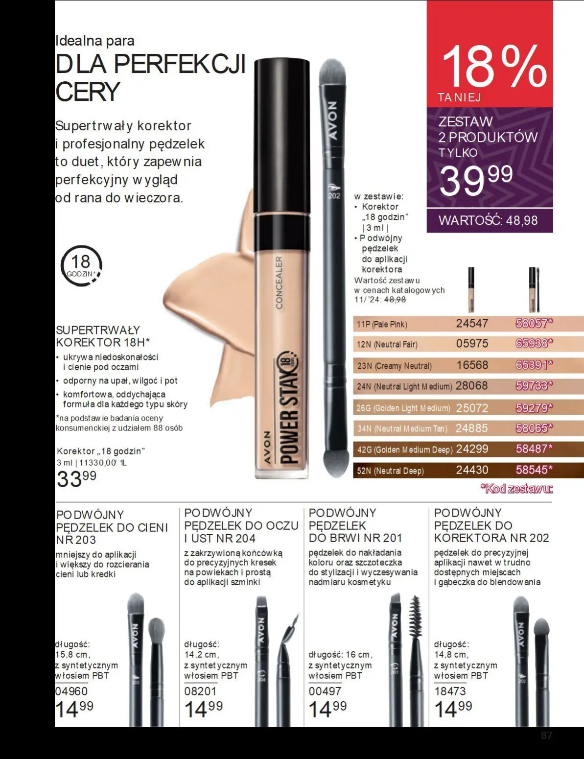 gazetka promocyjna AVON  - Strona 87