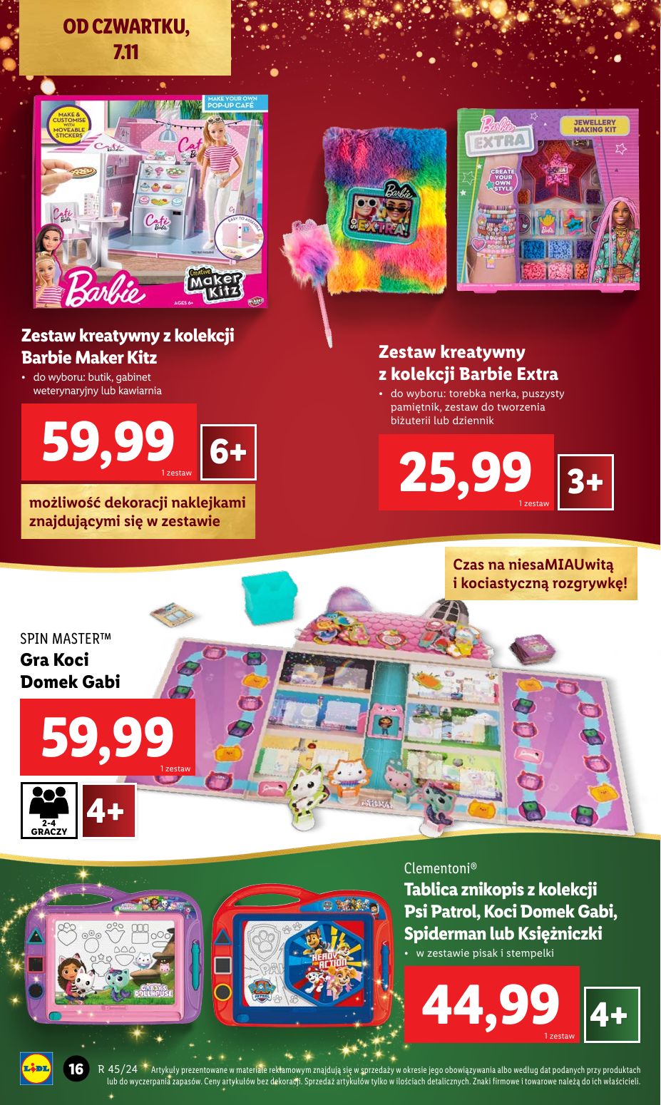 gazetka promocyjna LIDL KATALOG ZABAWKEK - Strona 16