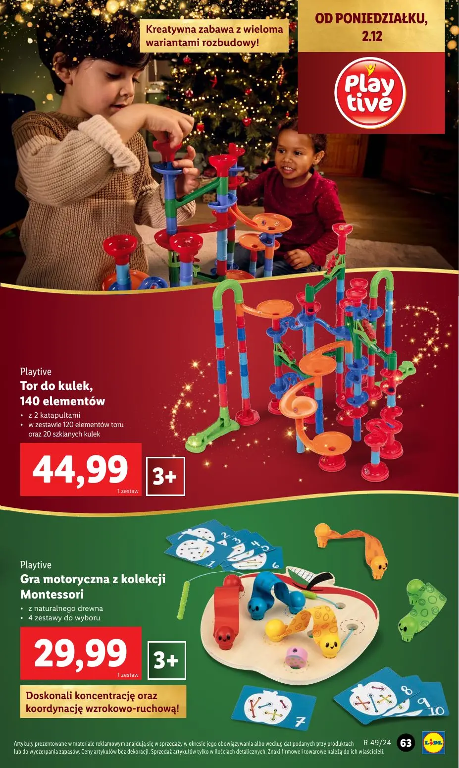 gazetka promocyjna LIDL KATALOG ZABAWKEK - Strona 63