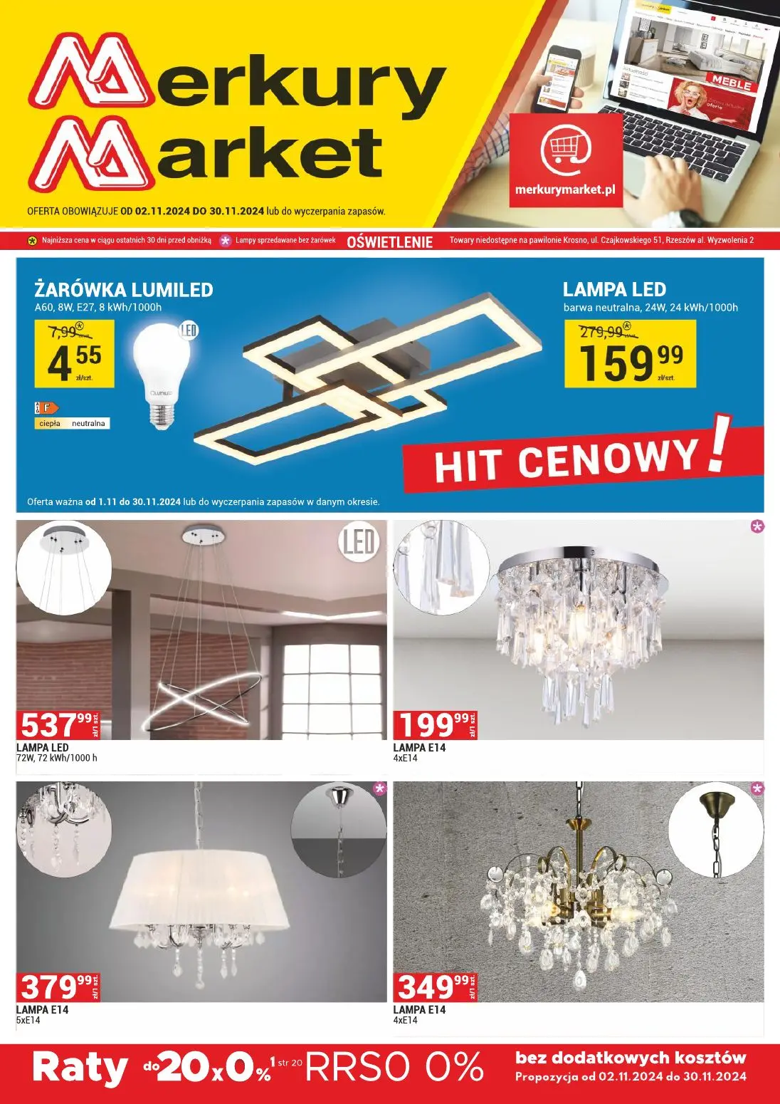 gazetka promocyjna Merkury Market  - Strona 1