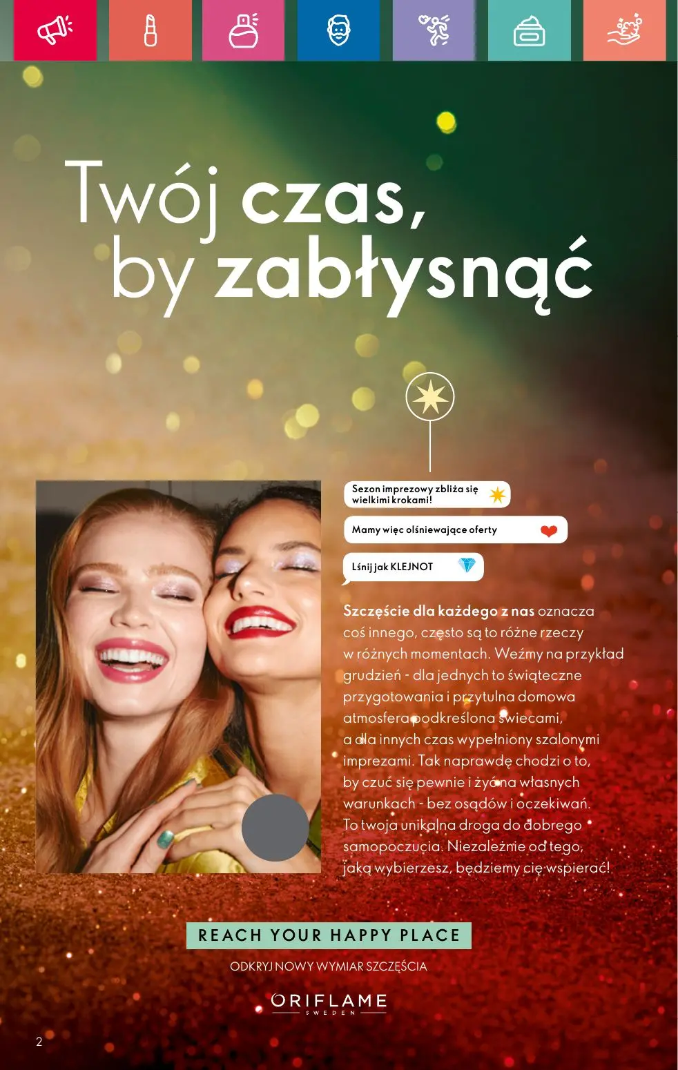 gazetka promocyjna ORIFLAME Czas zabłysnąć! - Strona 2