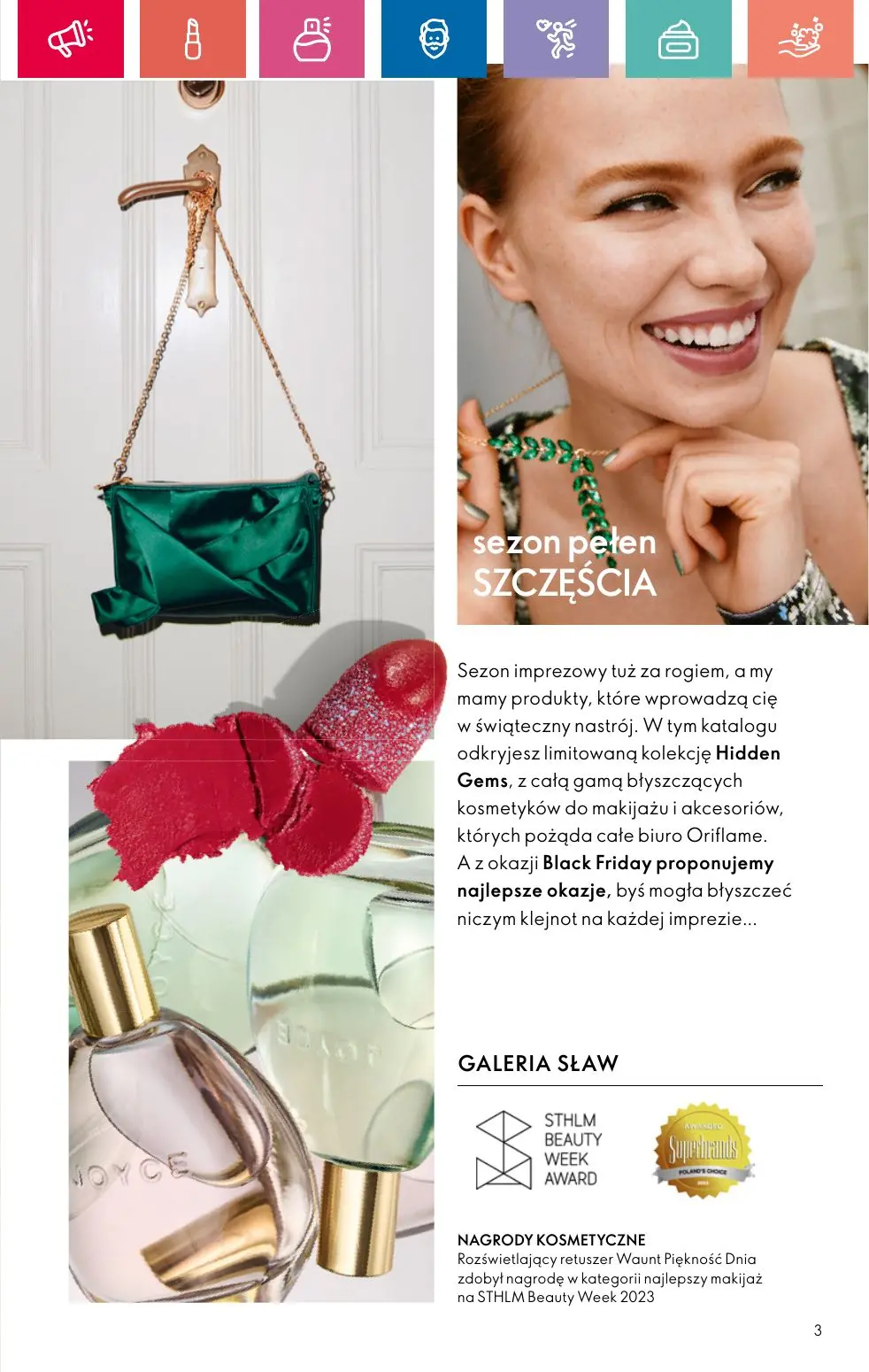 gazetka promocyjna ORIFLAME Czas zabłysnąć! - Strona 3